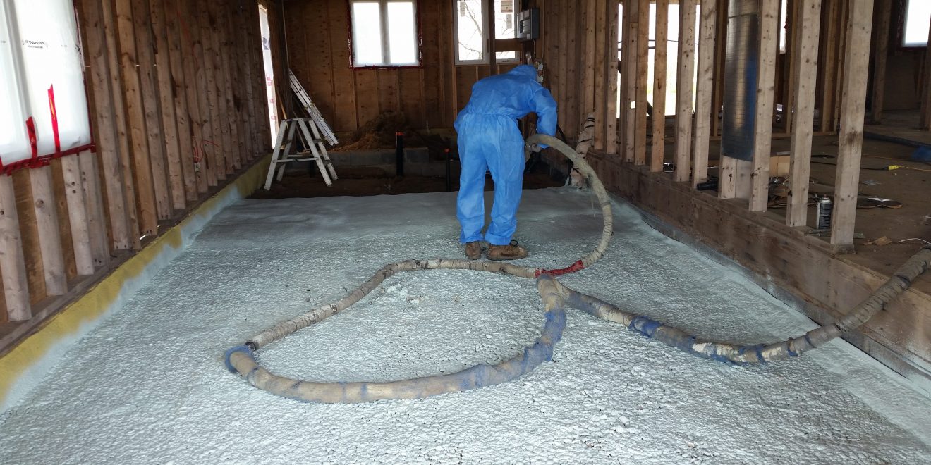 Should You Put Spray Foam Under Your Concrete Slab? Foam Insulation