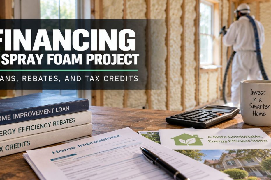 spray foam insulation financing options